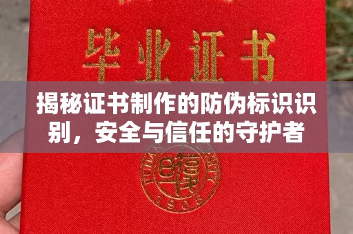 益阳揭秘证书制作的防伪标识识别，安全与信任的守护者