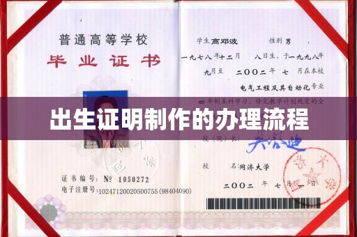 益阳出生证明制作的办理流程