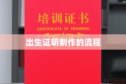 益阳出生证明制作的流程