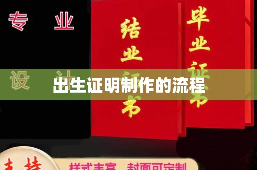 益阳出生证明制作的流程